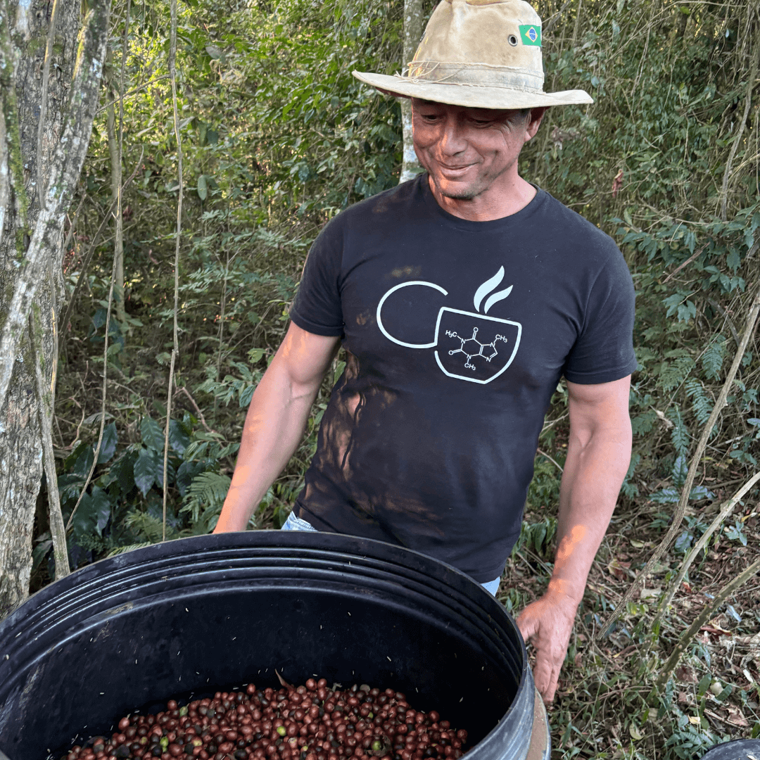 Manassas Dias, owner of Sítio Tres Barras.